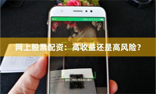 网上股票配资：高收益还是高风险？